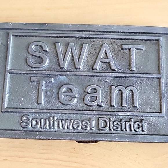 Swat Team Southwest District Belt Buckle - Picture 1 of 5